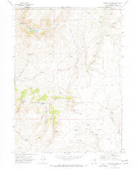 Sheeppen Creek Utah Historical topographic map, 1:24000 scale, 7.5 X 7.5 Minute, Year 1969
