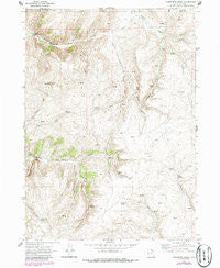 Sheeppen Creek Utah Historical topographic map, 1:24000 scale, 7.5 X 7.5 Minute, Year 1969