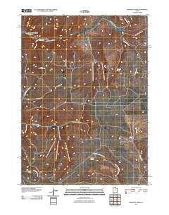 Sheeppen Creek Utah Historical topographic map, 1:24000 scale, 7.5 X 7.5 Minute, Year 2010