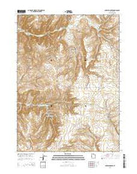 Sheeppen Creek Utah Current topographic map, 1:24000 scale, 7.5 X 7.5 Minute, Year 2014