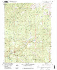 Shelly Baldy Peak Utah Historical topographic map, 1:24000 scale, 7.5 X 7.5 Minute, Year 1981
