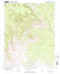 Ship Mountain Point Utah Historical topographic map, 1:24000 scale, 7.5 X 7.5 Minute, Year 1968