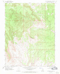 Ship Mountain Point Utah Historical topographic map, 1:24000 scale, 7.5 X 7.5 Minute, Year 1968