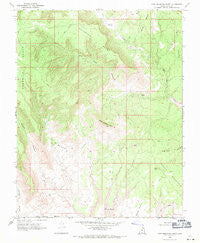 Ship Mountain Point Utah Historical topographic map, 1:24000 scale, 7.5 X 7.5 Minute, Year 1968