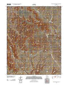 Ship Mountain Point Utah Historical topographic map, 1:24000 scale, 7.5 X 7.5 Minute, Year 2011
