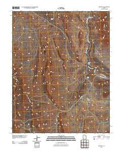 Shivwits Utah Historical topographic map, 1:24000 scale, 7.5 X 7.5 Minute, Year 2011