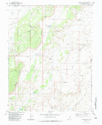 Short Canyon Utah Historical topographic map, 1:24000 scale, 7.5 X 7.5 Minute, Year 1983