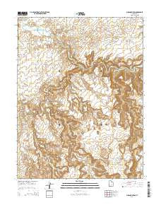 Sids Mountain Utah Current topographic map, 1:24000 scale, 7.5 X 7.5 Minute, Year 2014