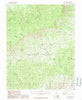 Signal Peak Utah Historical topographic map, 1:24000 scale, 7.5 X 7.5 Minute, Year 1986