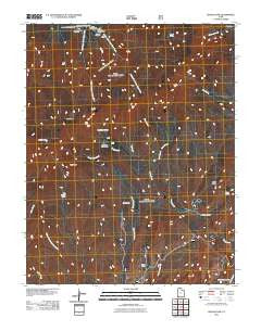 Signal Peak Utah Historical topographic map, 1:24000 scale, 7.5 X 7.5 Minute, Year 2011