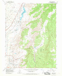 Sigurd Utah Historical topographic map, 1:24000 scale, 7.5 X 7.5 Minute, Year 1966