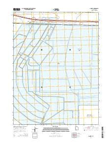 Silsbee Utah Current topographic map, 1:24000 scale, 7.5 X 7.5 Minute, Year 2014