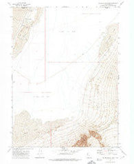 Silver Island Pass Utah Historical topographic map, 1:24000 scale, 7.5 X 7.5 Minute, Year 1971