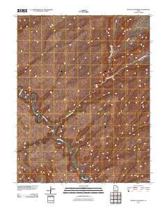Silver Falls Bench Utah Historical topographic map, 1:24000 scale, 7.5 X 7.5 Minute, Year 2011