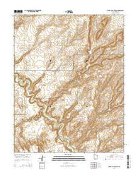 Silver Falls Bench Utah Current topographic map, 1:24000 scale, 7.5 X 7.5 Minute, Year 2014