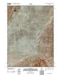 Silver Island Pass Utah Historical topographic map, 1:24000 scale, 7.5 X 7.5 Minute, Year 2010