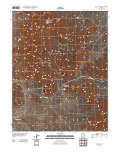 Silver Peak Utah Historical topographic map, 1:24000 scale, 7.5 X 7.5 Minute, Year 2011