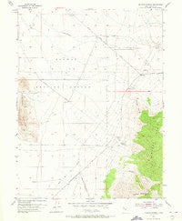 Simpson Springs Utah Historical topographic map, 1:24000 scale, 7.5 X 7.5 Minute, Year 1955