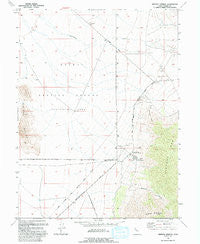 Simpson Springs Utah Historical topographic map, 1:24000 scale, 7.5 X 7.5 Minute, Year 1993