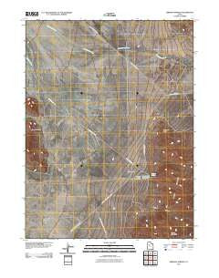 Simpson Springs Utah Historical topographic map, 1:24000 scale, 7.5 X 7.5 Minute, Year 2011