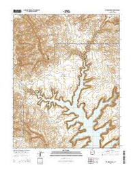 Sit Down Bench Utah Current topographic map, 1:24000 scale, 7.5 X 7.5 Minute, Year 2014