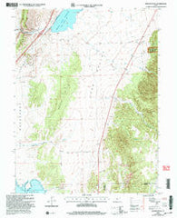 Skinner Peaks Utah Historical topographic map, 1:24000 scale, 7.5 X 7.5 Minute, Year 2001