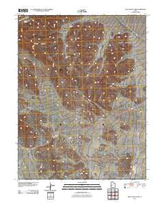 Skull Rock Pass Utah Historical topographic map, 1:24000 scale, 7.5 X 7.5 Minute, Year 2011