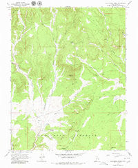 Skutumpah Creek Utah Historical topographic map, 1:24000 scale, 7.5 X 7.5 Minute, Year 1966