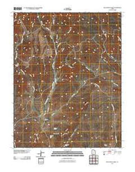 Skutumpah Creek Utah Historical topographic map, 1:24000 scale, 7.5 X 7.5 Minute, Year 2010