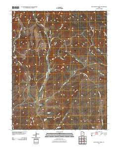 Skutumpah Creek Utah Historical topographic map, 1:24000 scale, 7.5 X 7.5 Minute, Year 2010