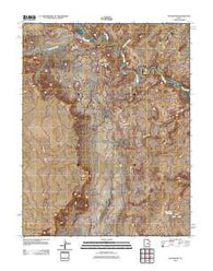 Skyline Rim Utah Historical topographic map, 1:24000 scale, 7.5 X 7.5 Minute, Year 2011