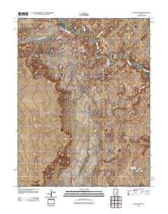 Skyline Rim Utah Historical topographic map, 1:24000 scale, 7.5 X 7.5 Minute, Year 2011