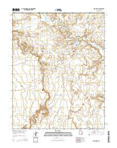 Skyline Rim Utah Current topographic map, 1:24000 scale, 7.5 X 7.5 Minute, Year 2014