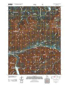 Slader Basin Utah Historical topographic map, 1:24000 scale, 7.5 X 7.5 Minute, Year 2011