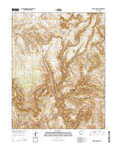 Slickrock Bench Utah Current topographic map, 1:24000 scale, 7.5 X 7.5 Minute, Year 2014