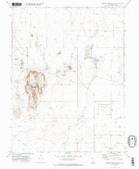 Smelter Knolls East Utah Historical topographic map, 1:24000 scale, 7.5 X 7.5 Minute, Year 1971