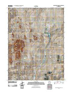 Smelter Knolls East Utah Historical topographic map, 1:24000 scale, 7.5 X 7.5 Minute, Year 2010