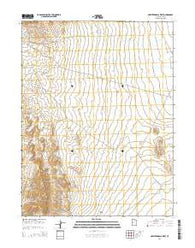 Smelter Knolls West Utah Current topographic map, 1:24000 scale, 7.5 X 7.5 Minute, Year 2014