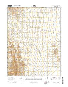 Smelter Knolls West Utah Current topographic map, 1:24000 scale, 7.5 X 7.5 Minute, Year 2014