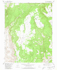 Smith Mesa Utah Historical topographic map, 1:24000 scale, 7.5 X 7.5 Minute, Year 1980