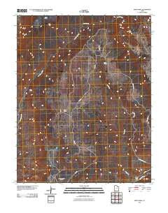 Smith Mesa Utah Historical topographic map, 1:24000 scale, 7.5 X 7.5 Minute, Year 2011