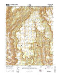 Smith Mesa Utah Current topographic map, 1:24000 scale, 7.5 X 7.5 Minute, Year 2014
