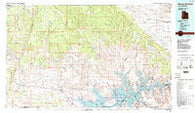Smoky Mountain Utah Historical topographic map, 1:100000 scale, 30 X 60 Minute, Year 1985