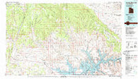 Smoky Mountain Utah Historical topographic map, 1:100000 scale, 30 X 60 Minute, Year 1985