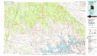 Smoky Mountain Utah Historical topographic map, 1:100000 scale, 30 X 60 Minute, Year 1985