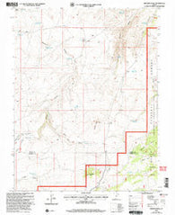 Smooth Knoll Utah Historical topographic map, 1:24000 scale, 7.5 X 7.5 Minute, Year 2002