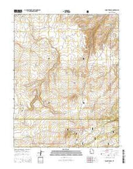 Smooth Knoll Utah Current topographic map, 1:24000 scale, 7.5 X 7.5 Minute, Year 2014