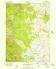 Snow Basin Utah Historical topographic map, 1:24000 scale, 7.5 X 7.5 Minute, Year 1955