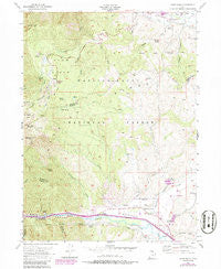 Snow Basin Utah Historical topographic map, 1:24000 scale, 7.5 X 7.5 Minute, Year 1955