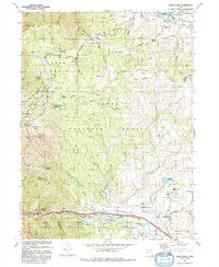 Snow Basin Utah Historical topographic map, 1:24000 scale, 7.5 X 7.5 Minute, Year 1992